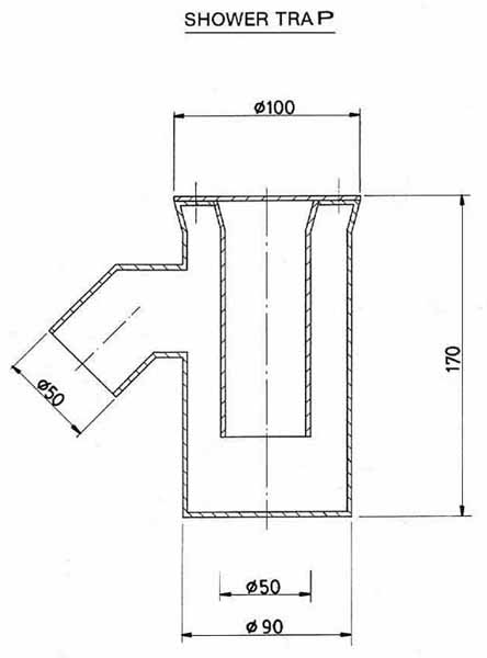 Shower Trap Diagram