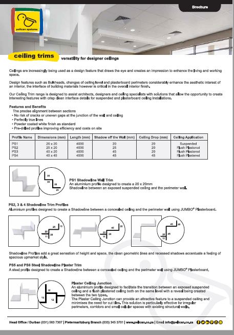 Pelican Ceiling Trims